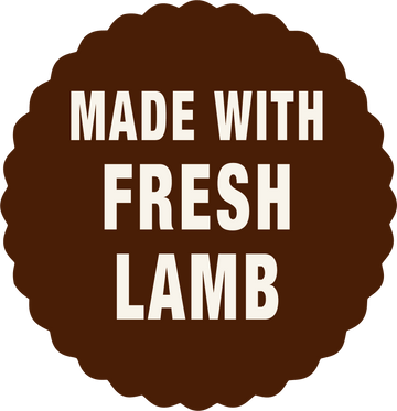 Made with fresh lamb