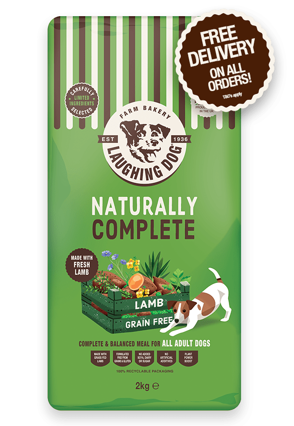 Complete lamb dog food | Laughing Dog Food