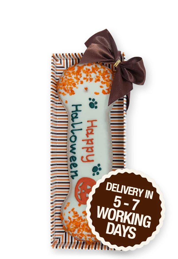 Happy Halloween Bone | Laughing Dog Food