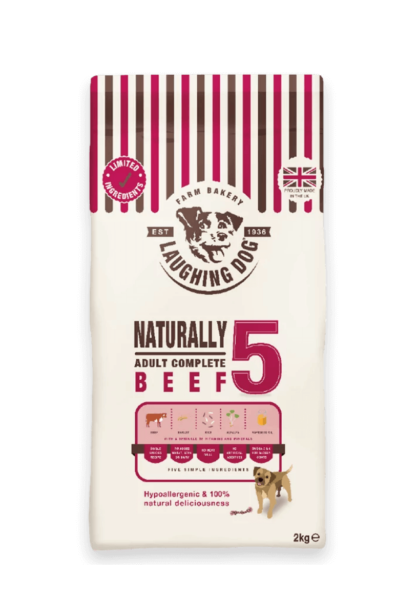 naturally5 beef | Laughing Dog Food