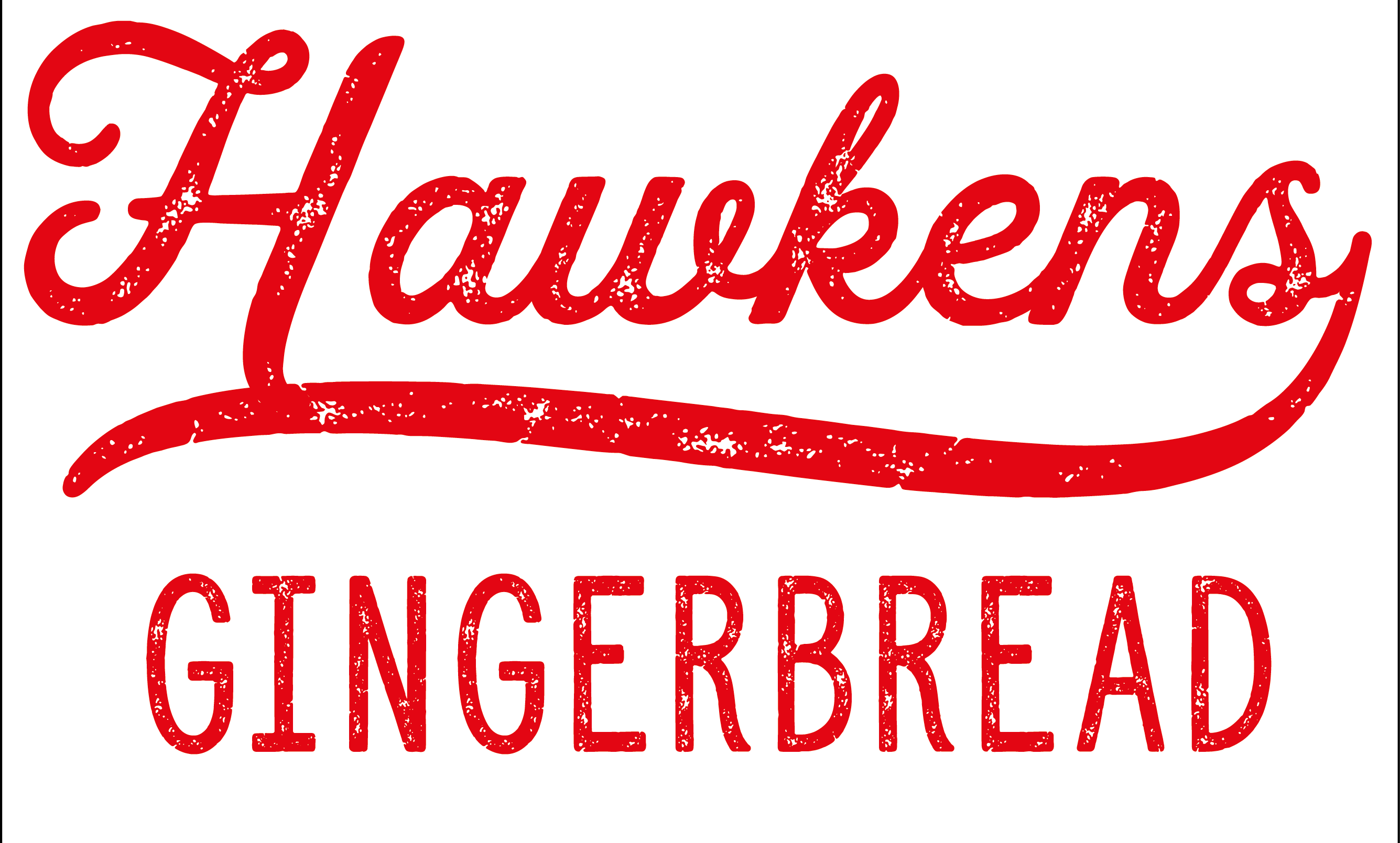 Hawkens Gingerbread logo | Laughing Dog Food