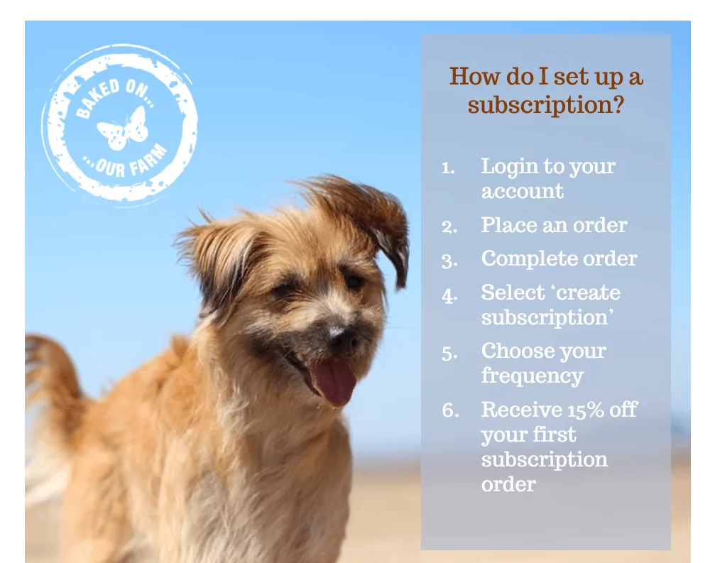 Dog food subscription | Laughing Dog Food