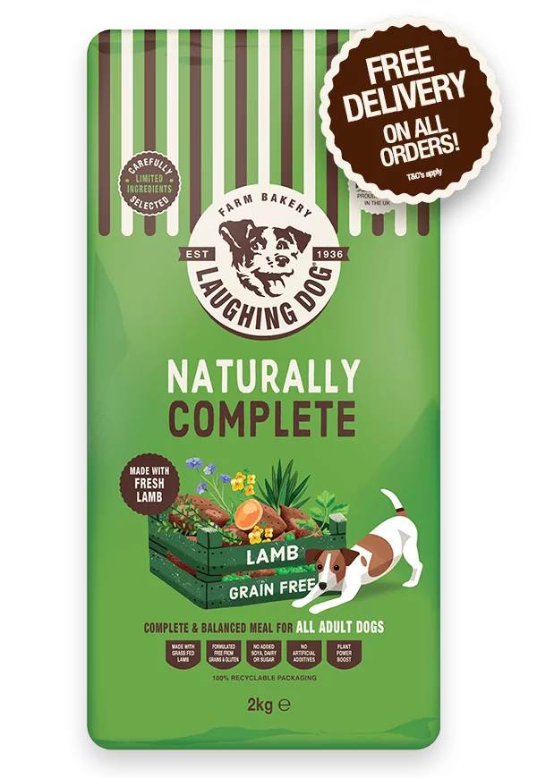 Complete lamb dog food | Laughing Dog Food