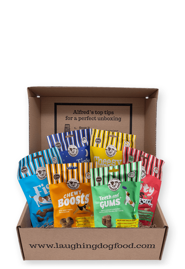 Dog Treats Hamper | Laughing Dog Food