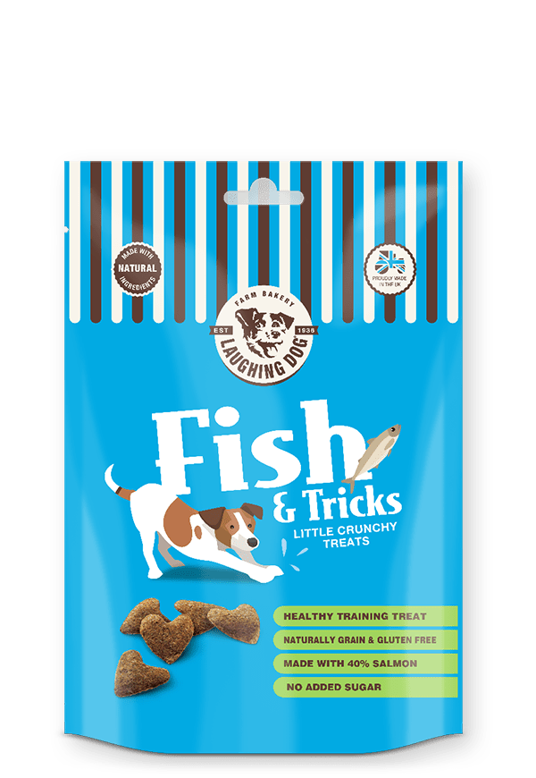Fish Dog Treats | Laughing Dog Food