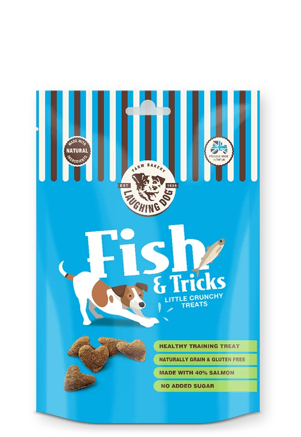 Fish Dog Treats | Laughing Dog Food
