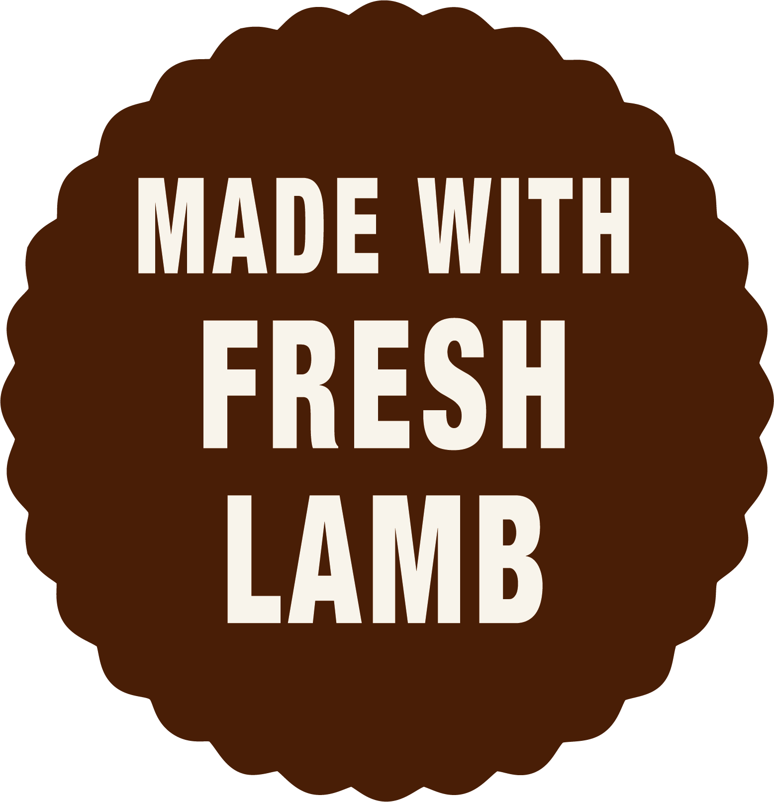 Made with fresh lamb dog food - Laughing Dog Food