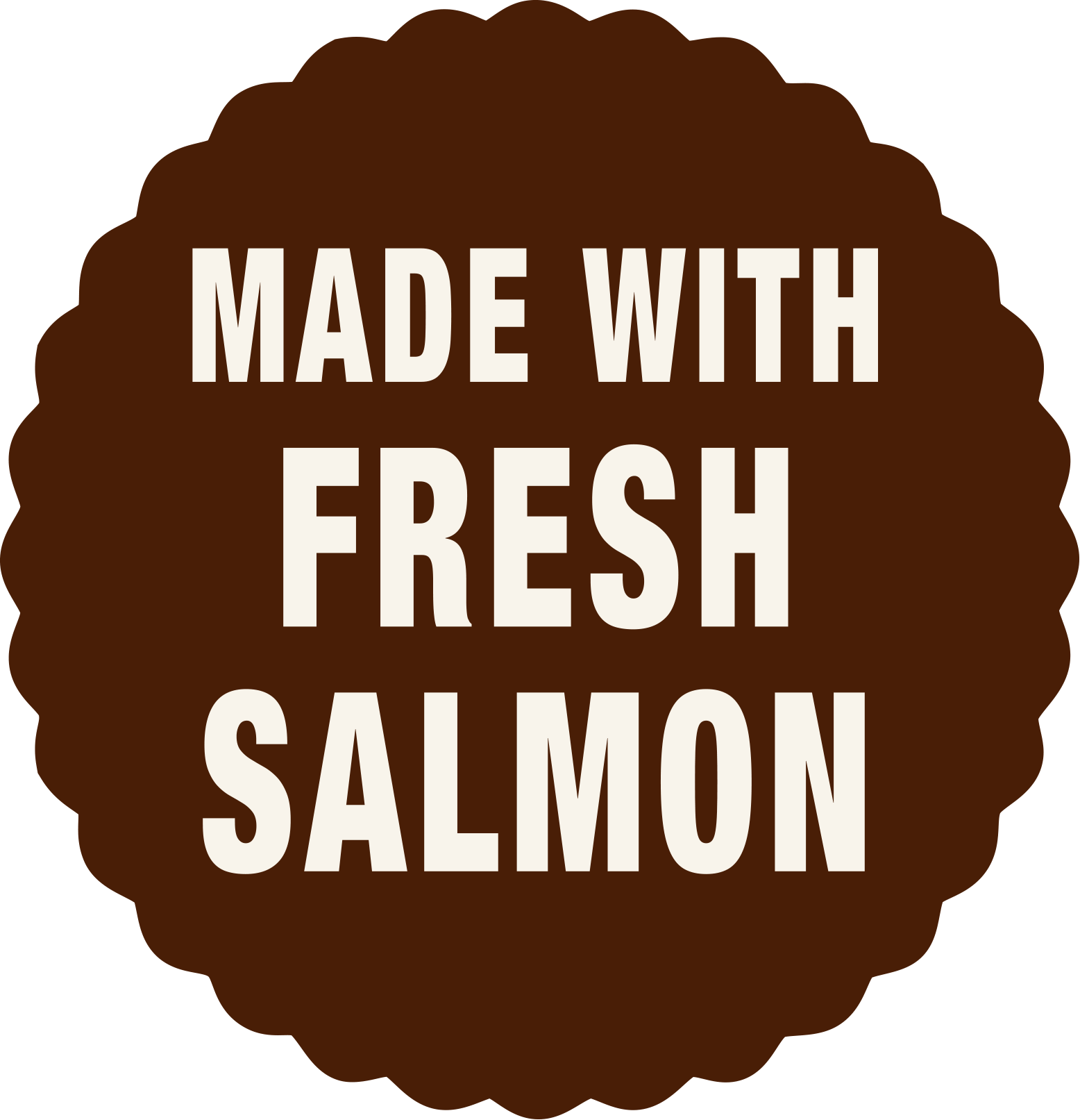 Made with fresh salmon dog food - Laughing Dog Food