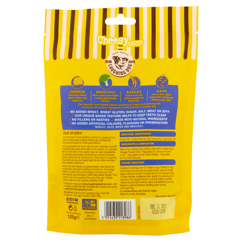 Cheesy bites dog treats store