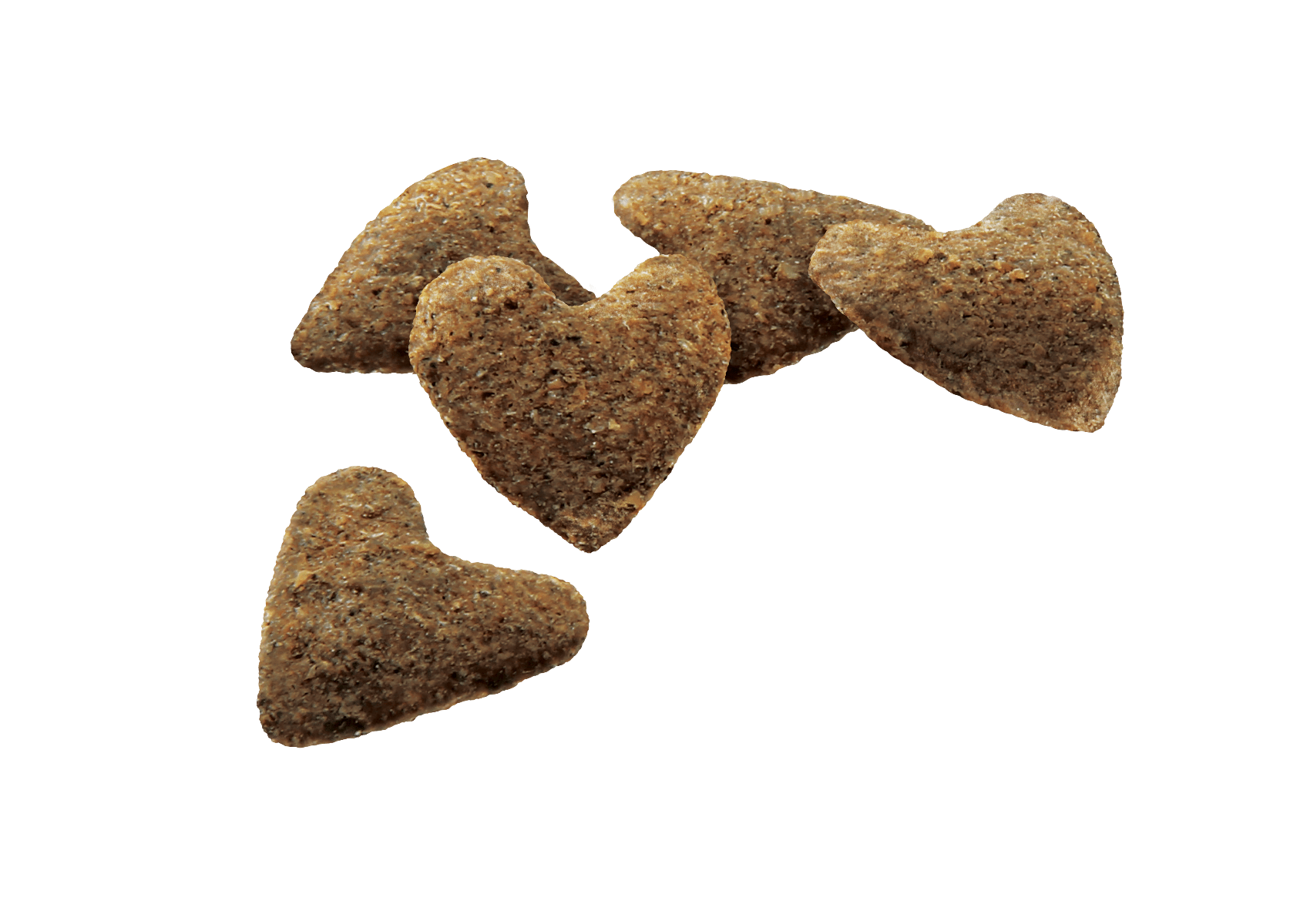 Heart-shaped dog treats | Laughing Dog Food