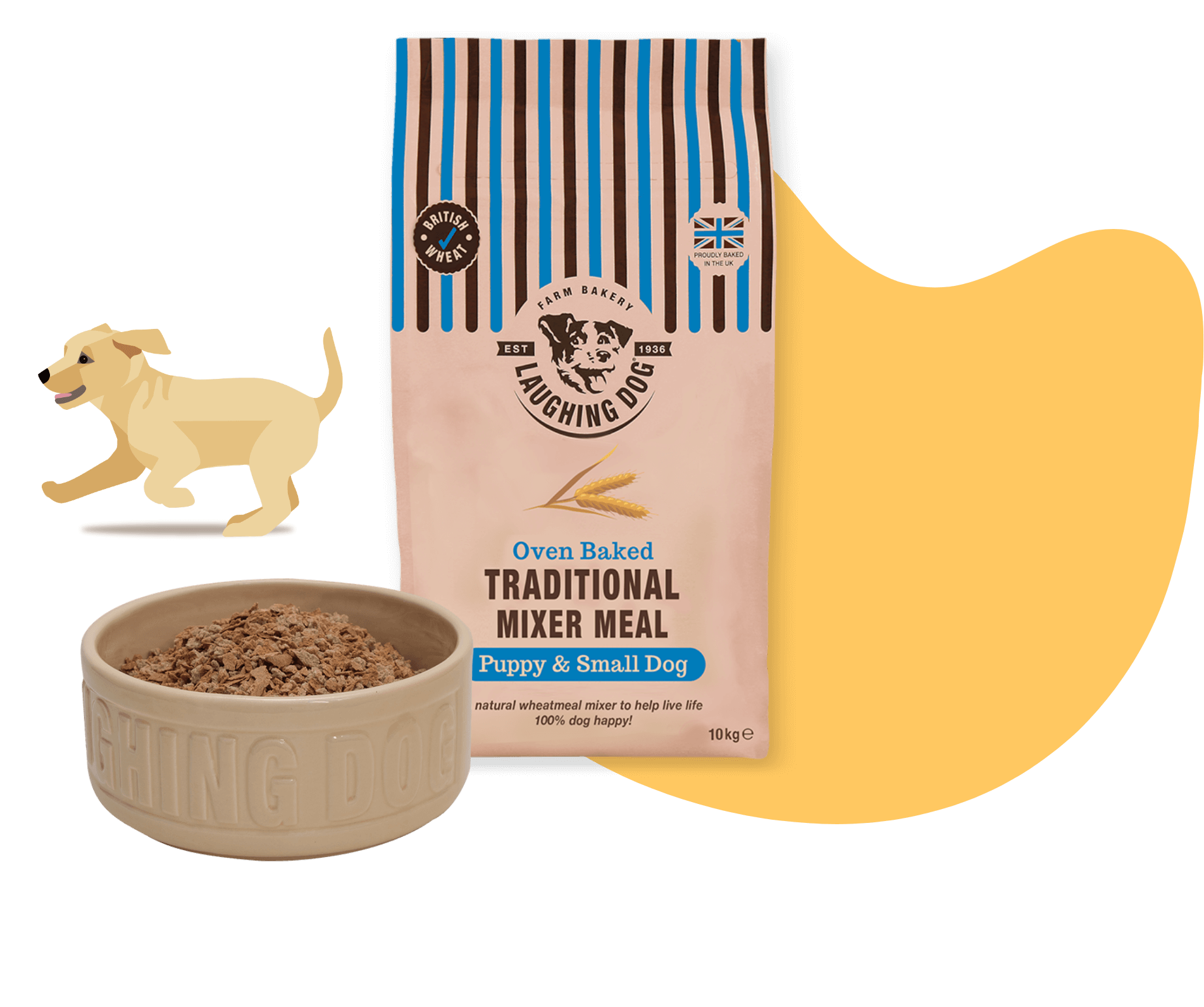 All About Puppies Laughing Dog Food