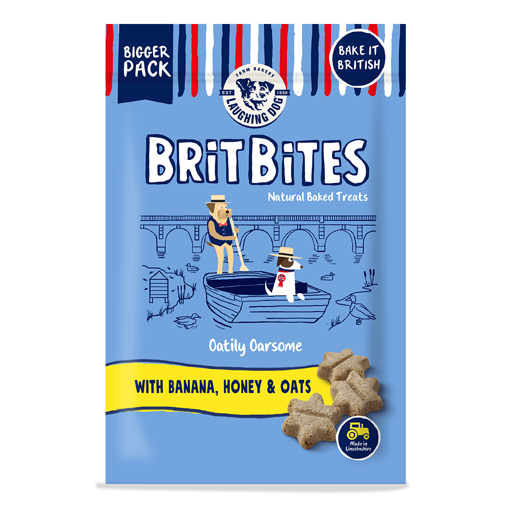 LD Brit Bites Banana | Laughing Dog Food