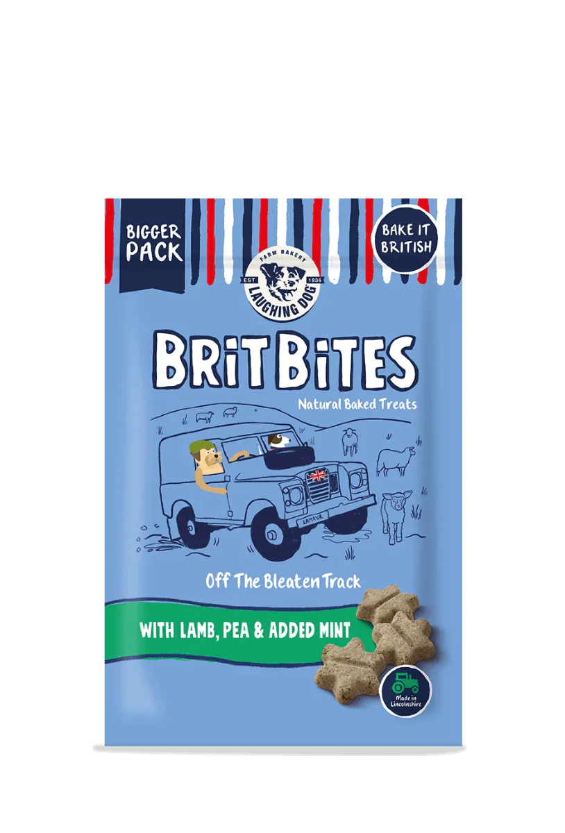 britbites lamb pea mint | Laughing Dog Food