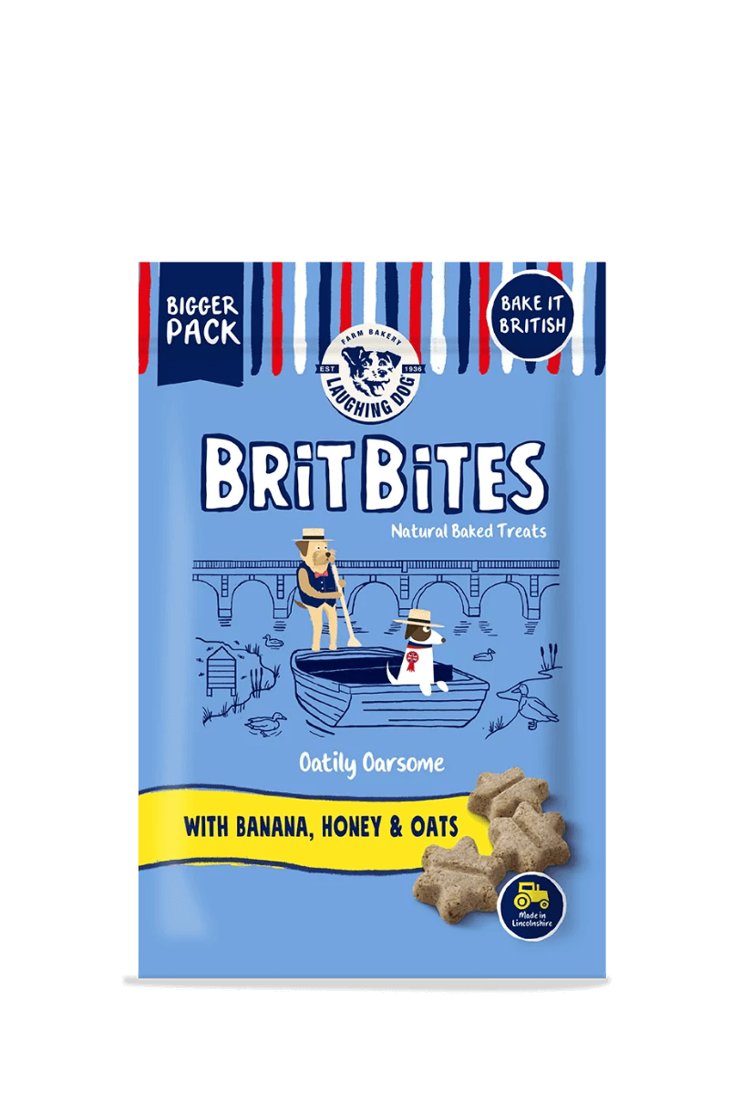 Brit Bites with Banana, Honey & Oats