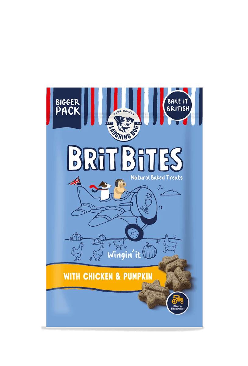 Brit Bites with Chicken & Pumpkin