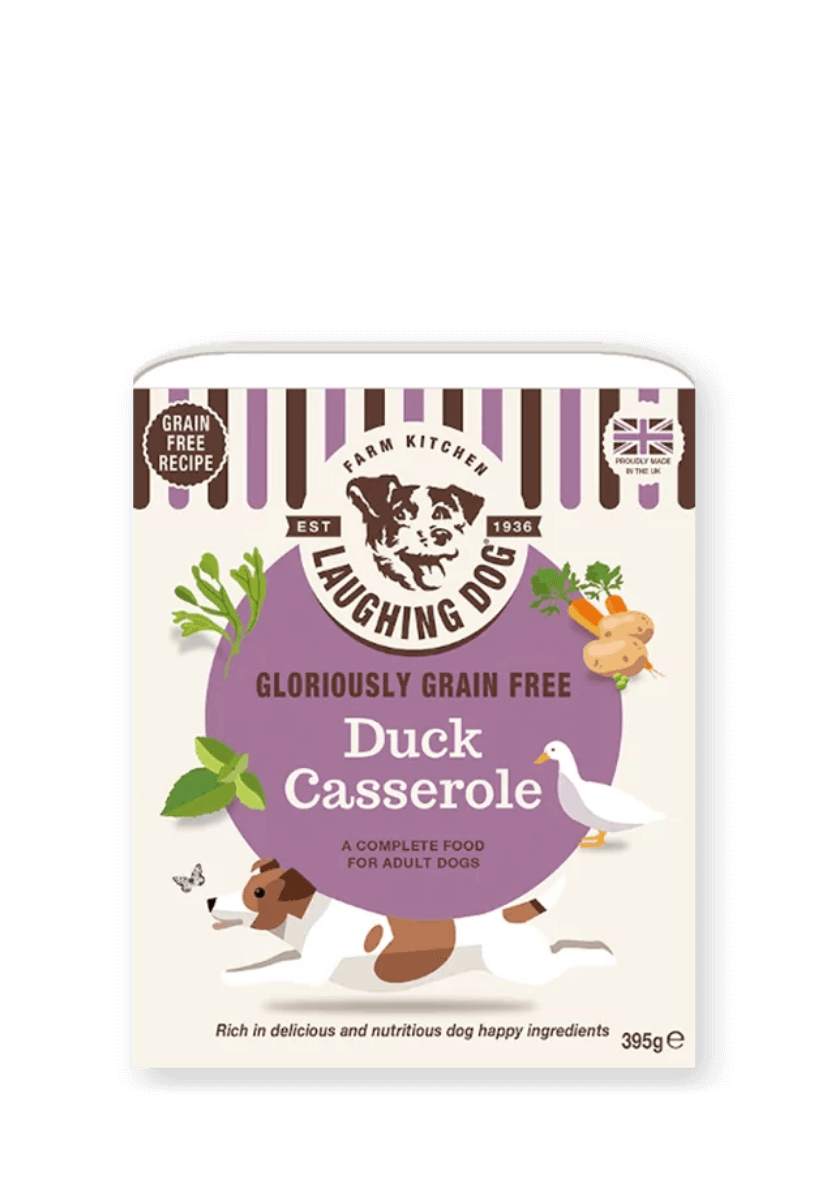 Gloriously Grain Free Duck Casserole Dog Food (8 x 395g)
