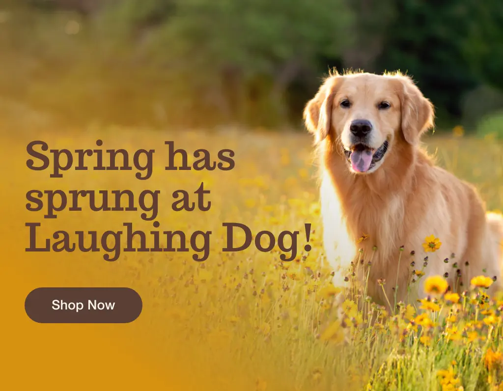 Spring has sprung Banner 2 1 | Laughing Dog Food